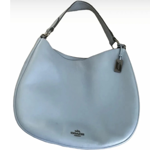 Coach Nomad Crossbody Hobo Bag Cornflower Blue 36026 - Picture 2 of 9